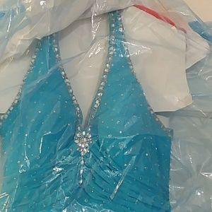 Blue sweet 16th size small bust 32 B